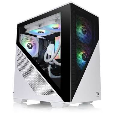 Thermaltake MicroATX Divider 170 Snow Edition ARGB TG Case CA-1S4-00S6WN-00, *Eligible for eGift Card up to $50