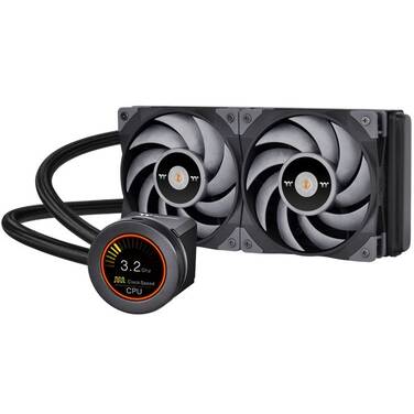 Thermaltake TOUGHLIQUID Ultra 240 All-In-One CL-W322-PL12GM-B Liquid Cooler, *Eligible for eGift Card up to $50