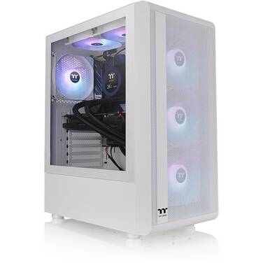 Thermaltake ATX S200 Mesh ARGB Tempered Glass Snow Edition CA-1X2-00M6WN-00, *Eligible for eGift Card up to $50