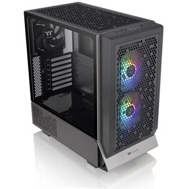 Thermaltake ATX Ceres 300 CA-1Y2-00M1WN-00 Tempered Glass ARGB Mid Case Black, *Eligible for eGift Card up to $50