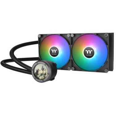 Thermaltake TH280 V2 Ultra ARGB CL-W385-PL14SW-A Customizable 2.1 LCD Display AIO Liquid CPU Cooler, *Eligible for eGift Card up to $50