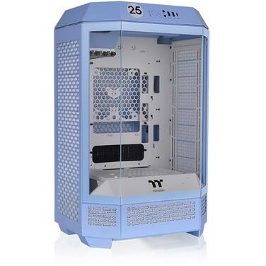 Thermaltake The Tower 300 Tempered Glass Micro Tower Case Hydrangea Blue, *Eligible for eGift Card up to $50