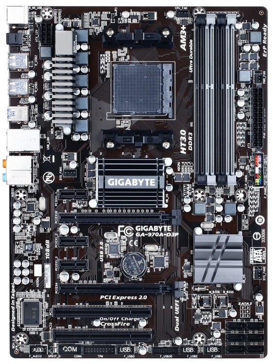 Gigabyte AM3+ ATX GA-970A-D3P Motherboard | Computer Alliance