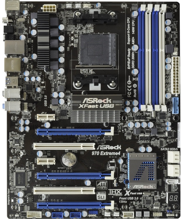 Asrock AM3+ ATX 970 EXTREME4 Motherboard