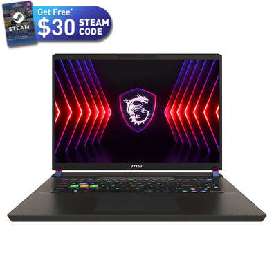 MSI VECTOR 17 HX A14VGG-220AU 17 RTX4070 Core i9 Laptop Win 11 Home, *FREE Skull and Bones™ game code via redemption
