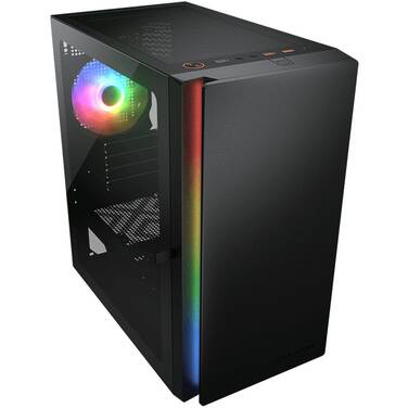 Cougar MicroATX PURITY RGB BLACK Tempered Glass Case