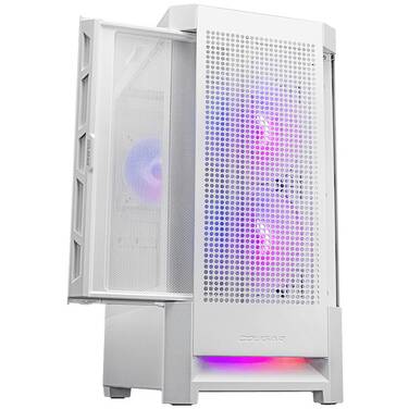 Cougar ATX DUOFACE RGB Tempered Glass Case White CGR-5ZD1W-RGB