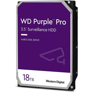 18TB WD 3.5 SATA 6Gb/s Purple Pro SV HDD WD181PURP