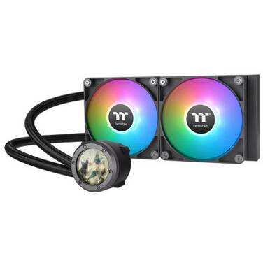 Thermaltake TH240 V2 Ultra ARGB CL-W383-PL12SW-A Customizable 2.1 LCD Display AIO Liquid CPU Cooler