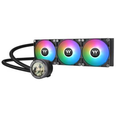 Thermaltake TH360 V2 Ultra ARGB CL-W384-PL12SW-A Customizable 2.1 LCD Display AIO Liquid CPU Cooler