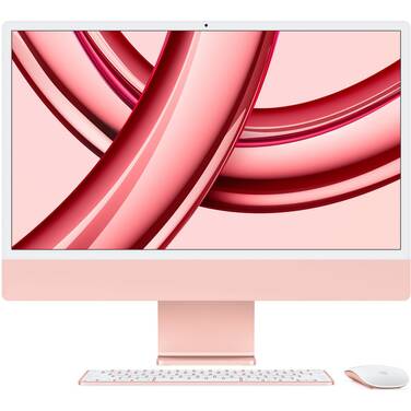 Apple iMac with Retina 4.5K Display 24 M3 Chip 10-core GPU 512GB MQRU3X/A Pink 2023