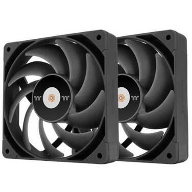 2 x 120mm Thermaltake TOUGHFAN 12 High Static Pressure CL-F159-PL12BL-A Case Fan, *Eligible for eGift Card up to $50