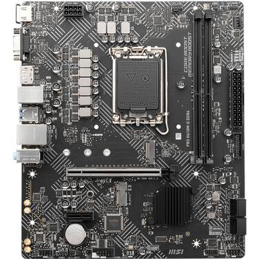 MSI S1700 MicroATX PRO H610M-G WIFI DDR4 Motherboard