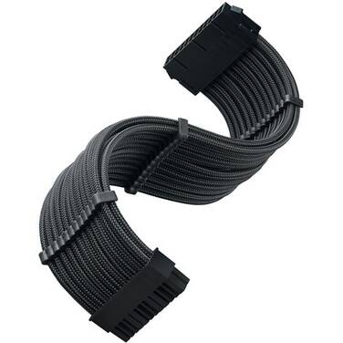 Silverstone PP07E-MBB Black 24-Pin Extension Cable