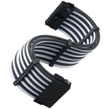 Silverstone PP07E-MBBW Black/White 24-Pin Extension Cable
