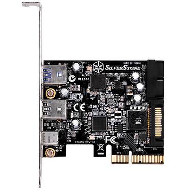 SilverStone ECU05 USB 3.1 Controller Card - OPEN STOCK - CLEARANCE