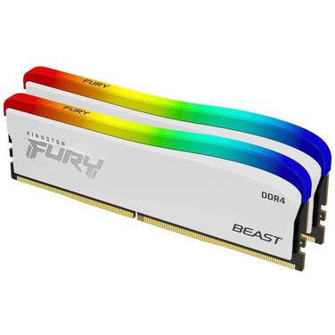 16GB DDR4 Kingston Beast Fury White (2x8GB) 3200Mhz CL16 RAM KF432C16BWAK2/16