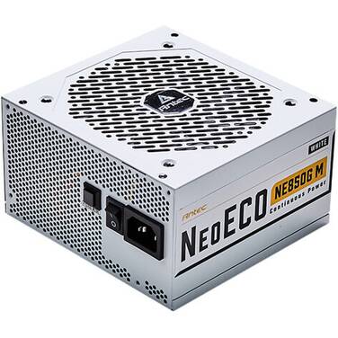 850 Watt Antec NE850G M White 80+ Gold Modular ATX Power Supply