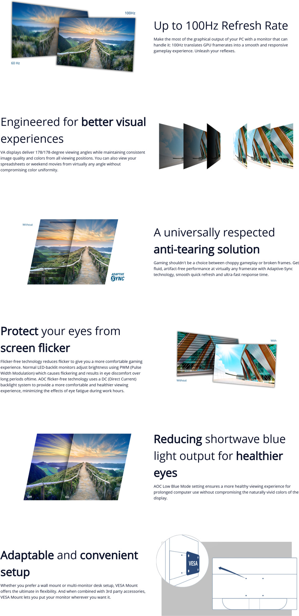 27 aoc 27b36h3 fhd 120hz ips monitor
