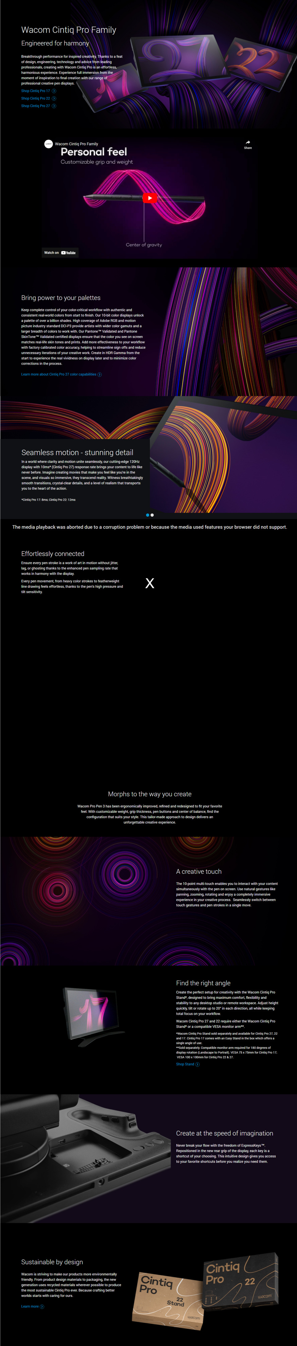 17 wacom cintiq pro 17 dth172k0c