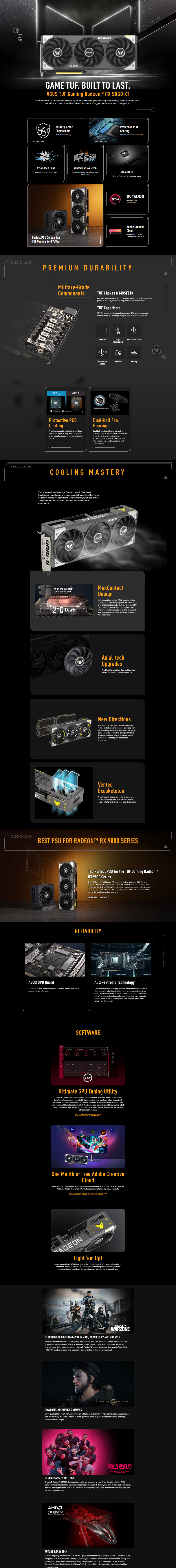 asus tuf gaming rx 9060 xt oc 16gb graphics card