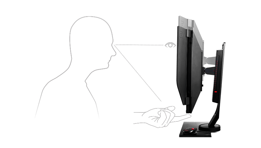 245 zowie by benq xl2546 fhd 240hz led monitor with height adjust