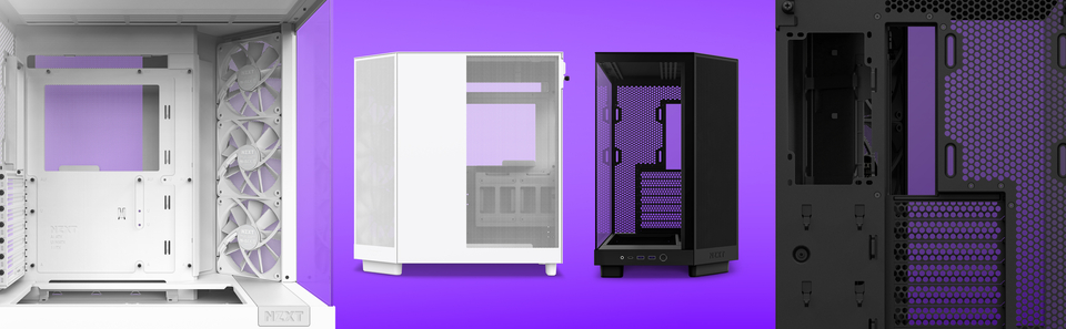 nzxt atx h6 flow edition case white cc-h61fw-01
