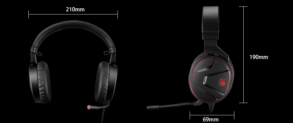 bloody g600i virtual 71 surround sound wired gaming headset