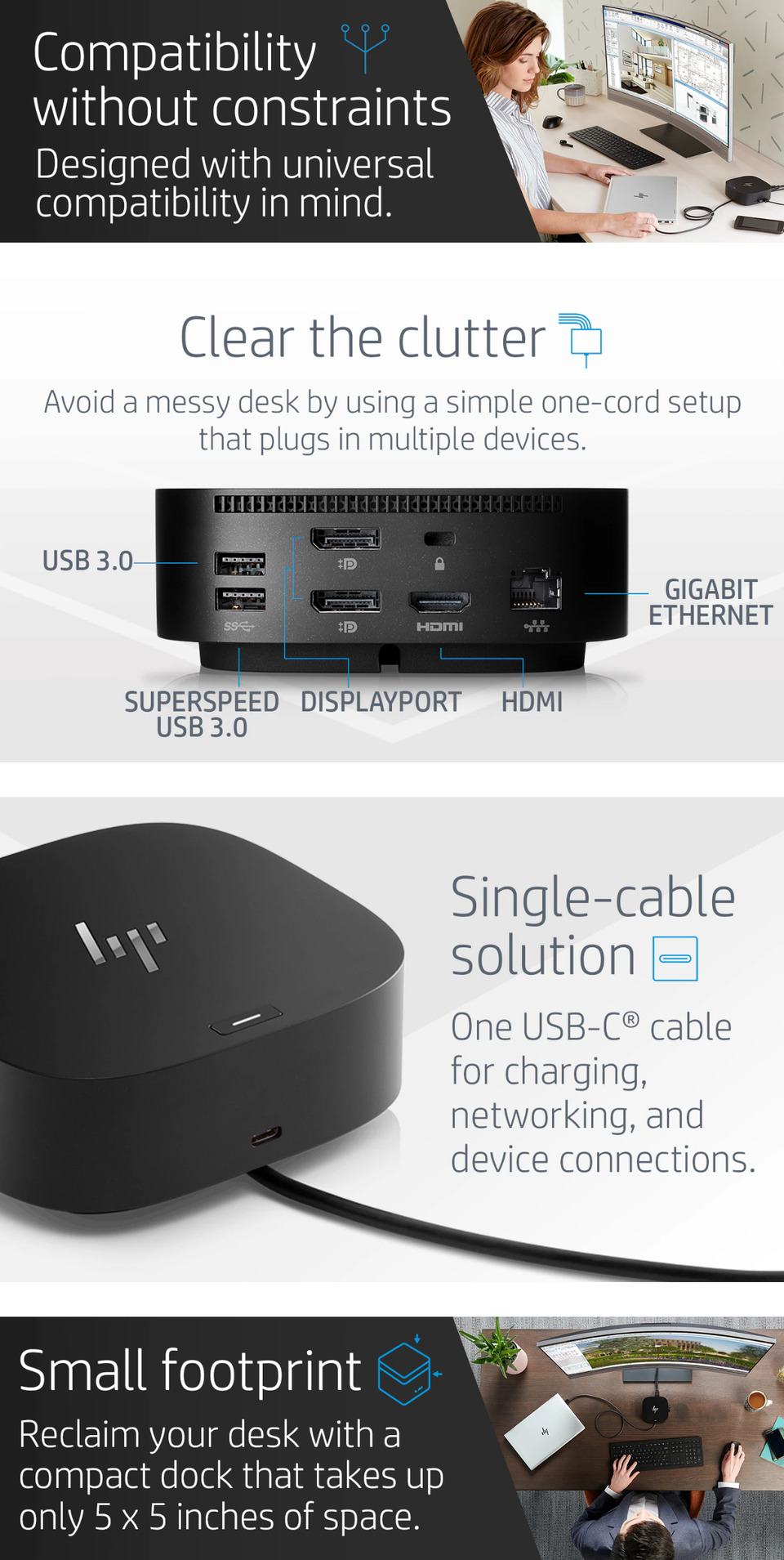 HP USBC G5 DOCK 26D32AA Computer Alliance
