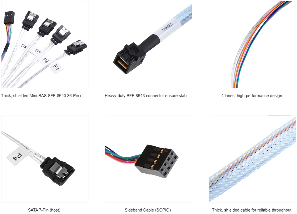 SilverStone CPS05RE mini SAS cable Computer Alliance