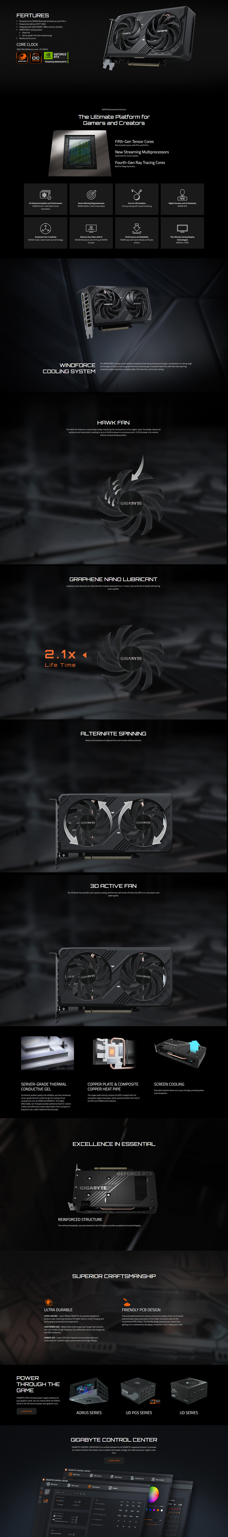 gigabyte geforce rtx 5050 windforce oc 8g graphics card