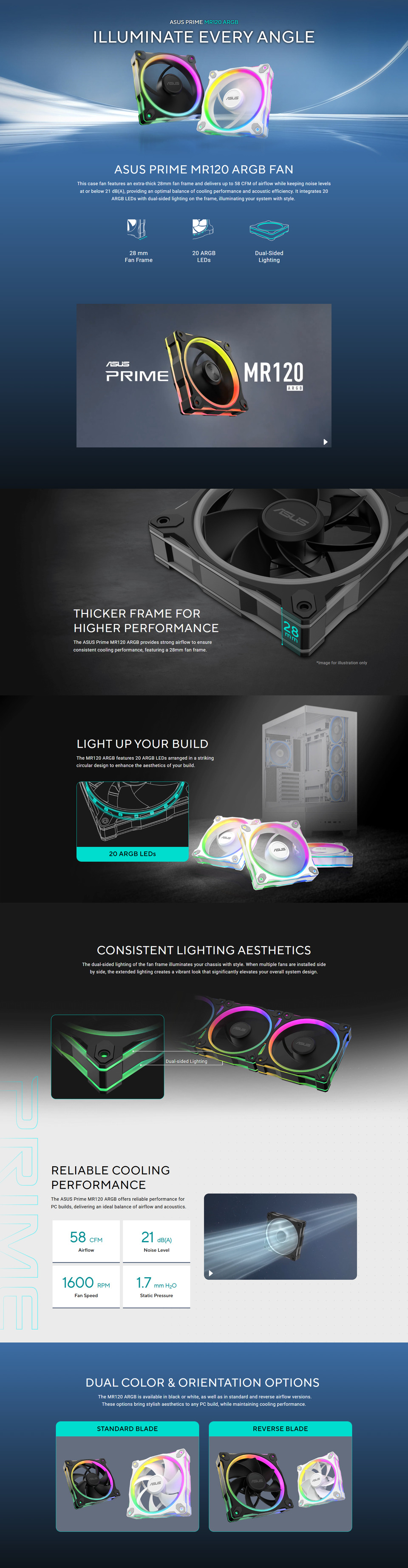 asus prime mr120 argb fan