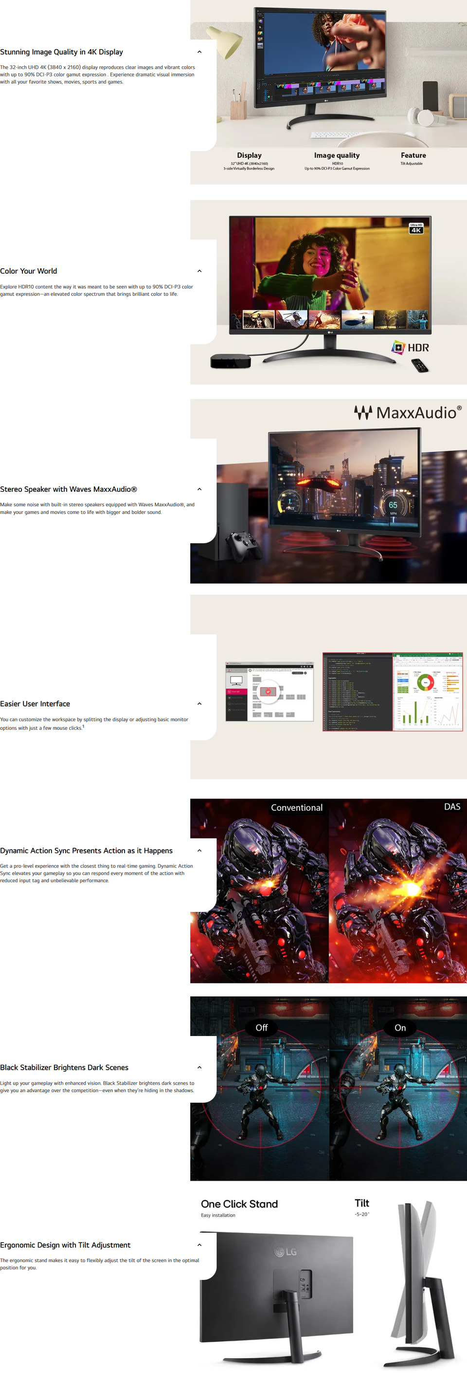 315 lg ultrafine 32ur500k-b 4k 60hz va monitor