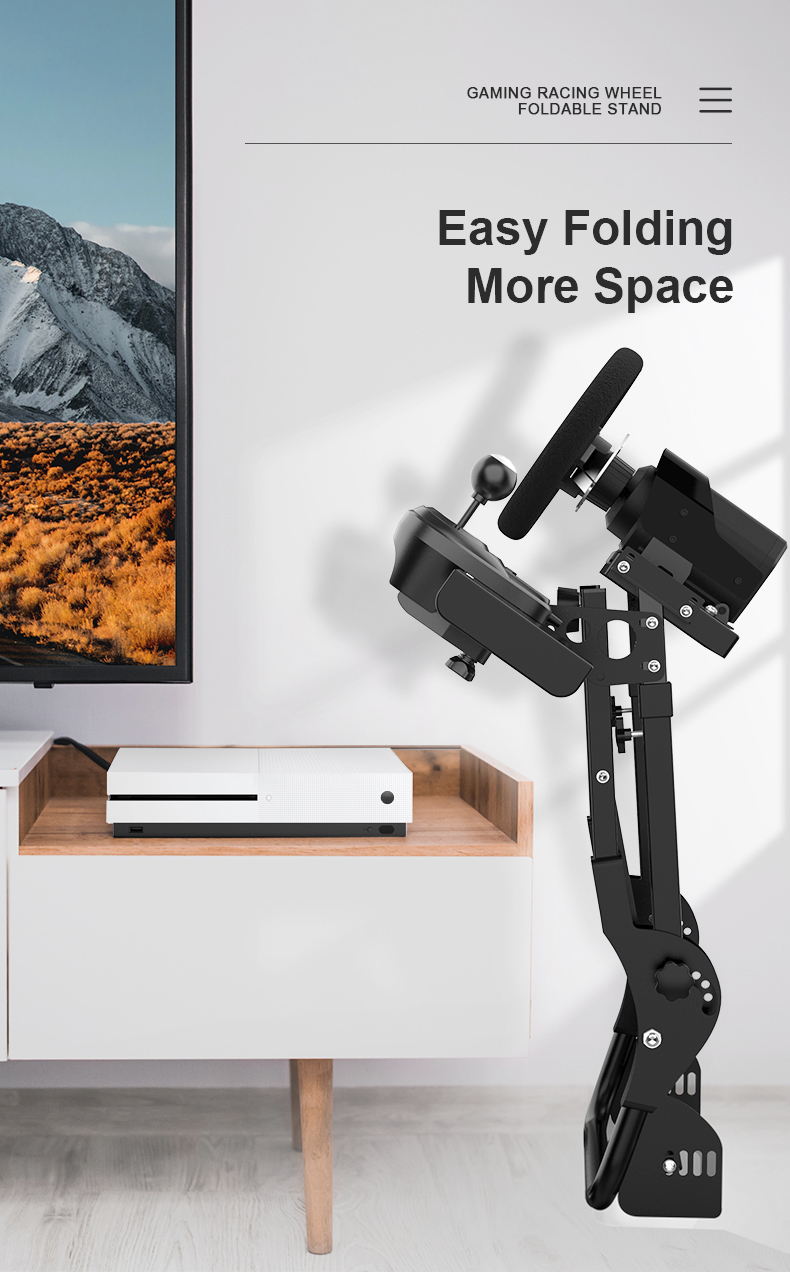 PXN-A10 Foldable and Adjustable Racing Sim Frame | Computer Alliance