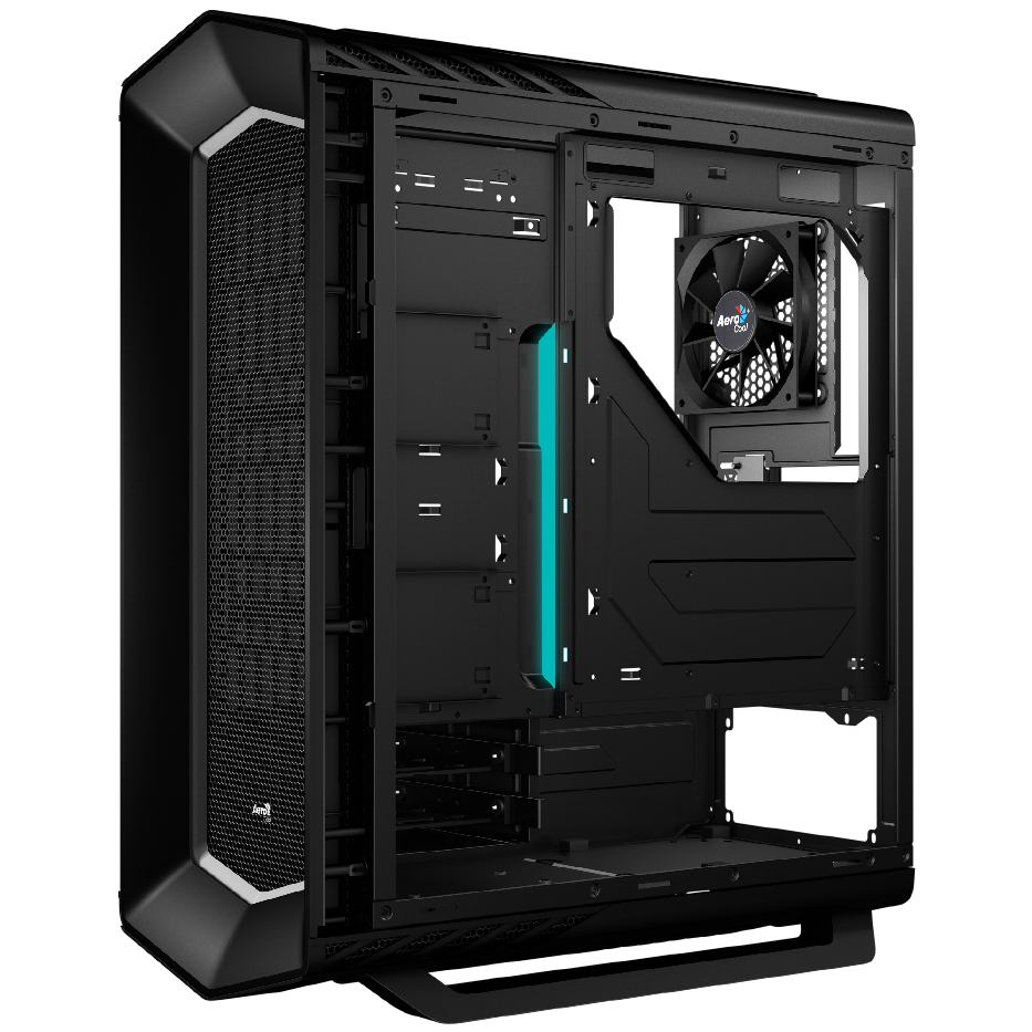 Aerocool ATX Project 7 P7-C1 White Mid Tower Case 7 Colour LED and ...