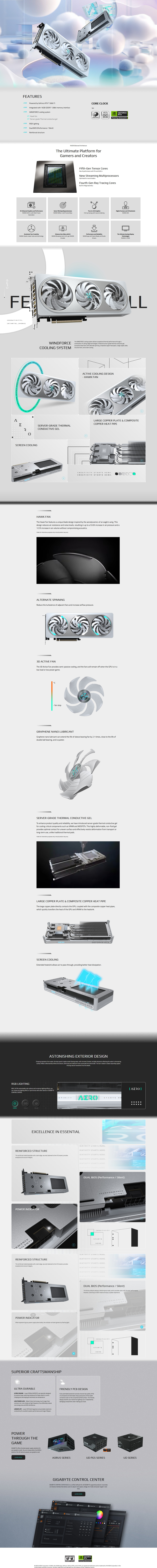 gigabyte geforce rtx 5060 ti aero oc 16g graphics card