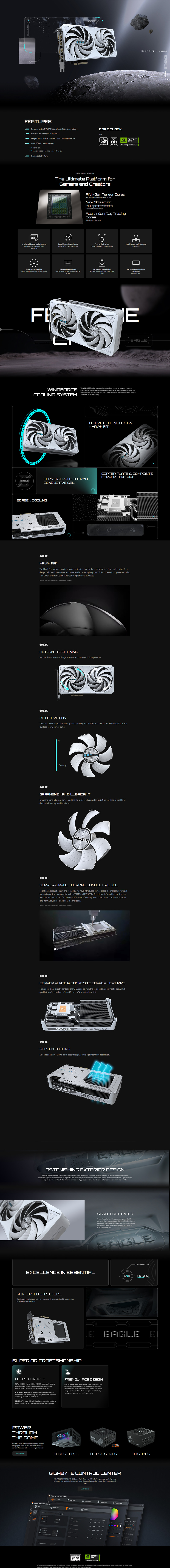 gigabyte geforce rtx 5060 ti eagle oc ice 16g graphics card