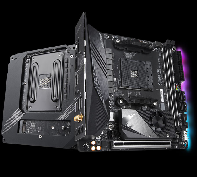 Gigabyte AM4 MiniITX X570 I AORUS PRO WiFi DDR4 Motherboard CA