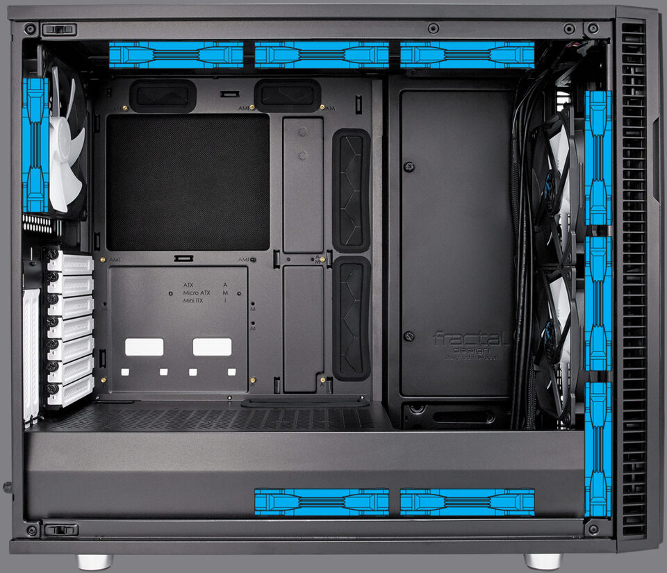 Fractal Design Atx Define R6 Usb C Blackout Tg Case Fd Ca Def R6c Bko Tgl Ca Fractal Design Atx Define R6 Usb C Blackout Tg Case Fd Ca Def R6c Bko Tgl Ca
