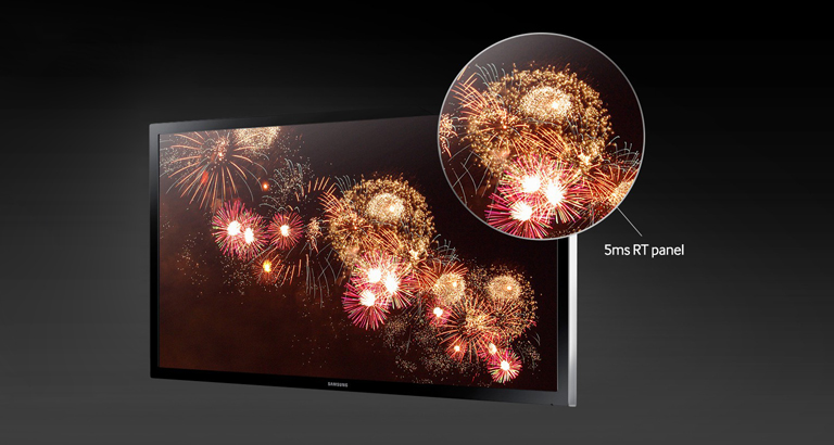 Clear picture quality with fast response time