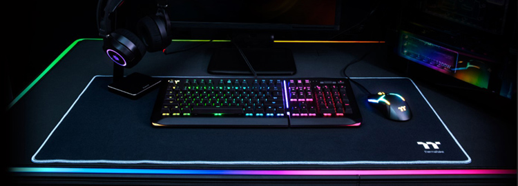 thermaltake m700 extended gaming mouse pad mp-ttp-blksxs-01