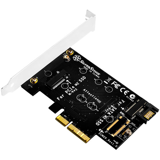 silverstone ecm20 m2 pcie adapter card