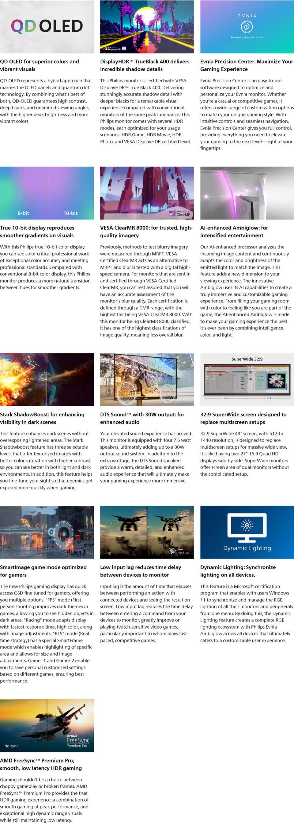 49" Philips Evnia 49M2C8900L DQHD 144Hz QD-OLED Curved Gaming Monitor | CA