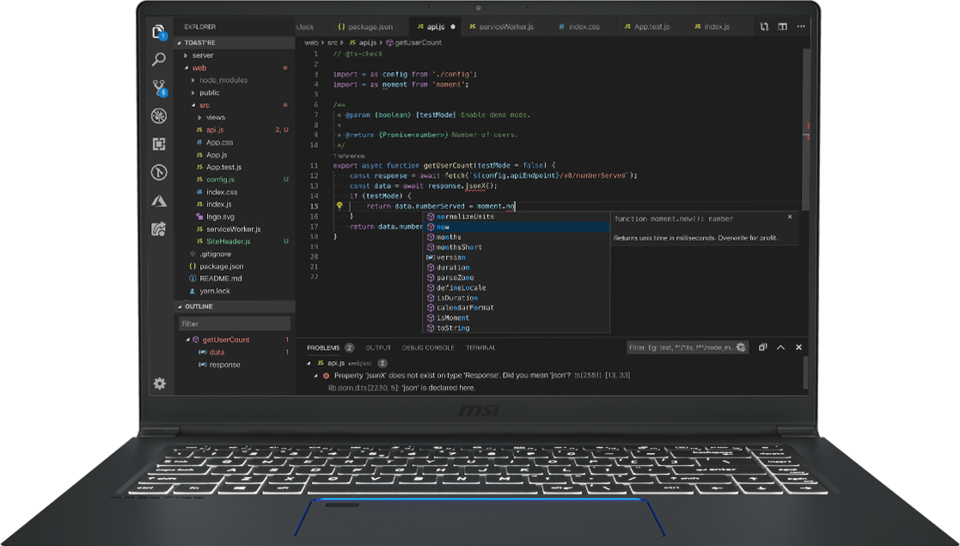 Build code and programing at blazing-fast speed.