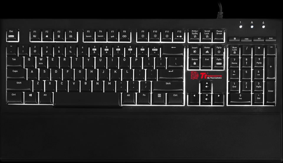 thermaltake ttesports challenger elite rgb wired keyboard and mouse combo cm-cel-wlxxmb-us