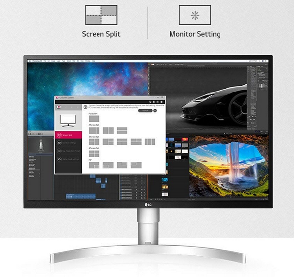 27 lg 27up550n-w 4k uhd ips led hdr monitor with usb-c port