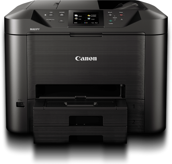 maxify mb5460 black front with shadow