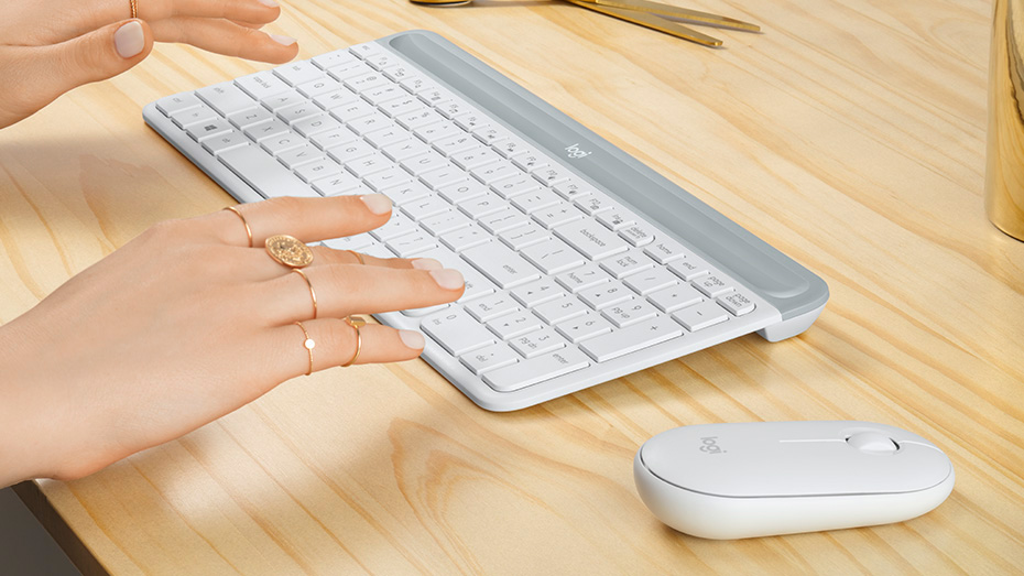 Low Profile Scissor Keys Provide a Fluid and Familiar Laptop Like Typing Experience.