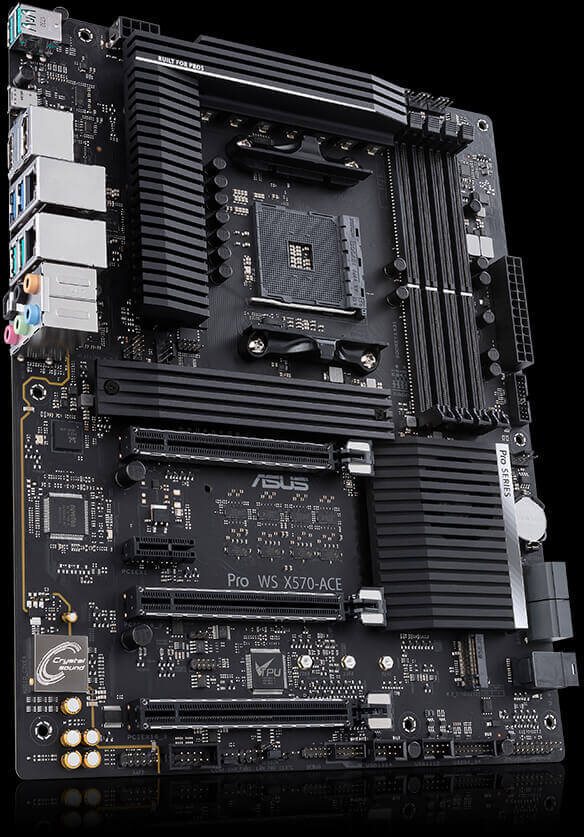 ASUS AM4 ATX Pro WS X570ACE DDR4 ECC Workstation Motherboard