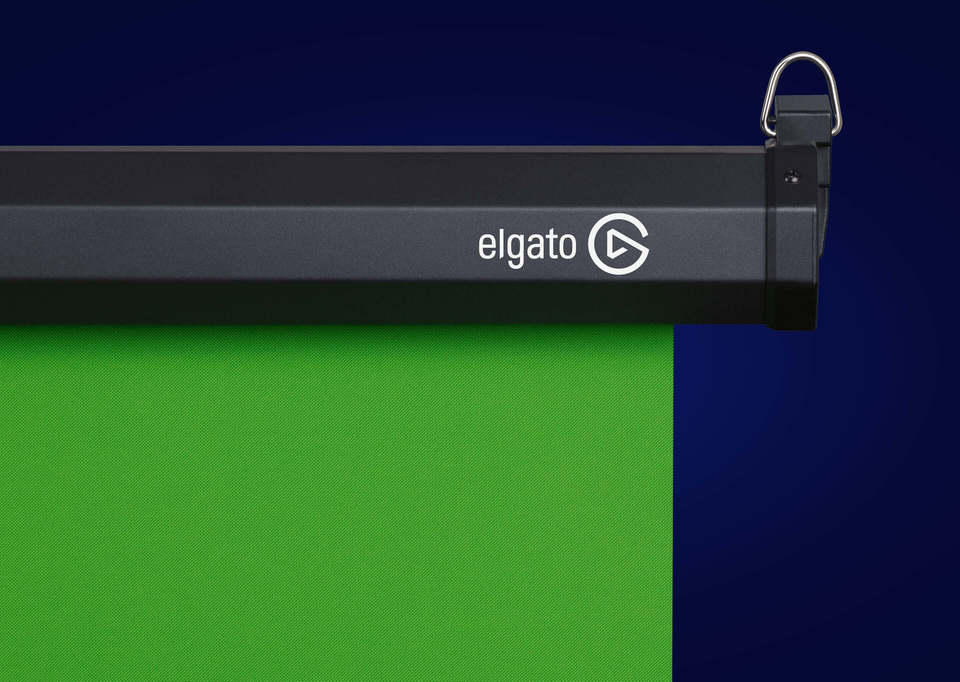 elgato mountable chroma key panel green screen pn 10gao9901